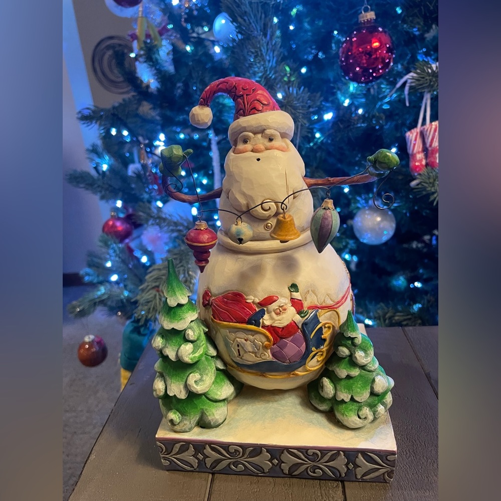 Jim Shore “Frosty Santa” Santa Snowman figuring. 2008